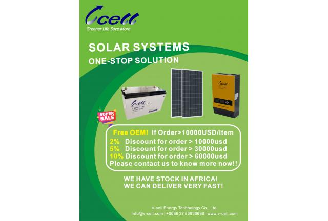 Big discount and Promotion for solar products!