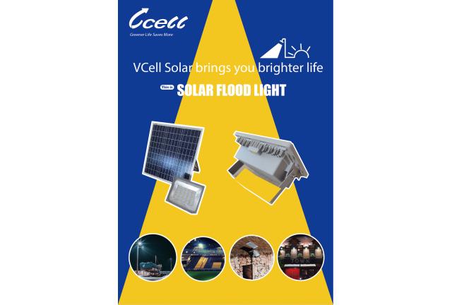 VCELL Large size Solar Flood Lights