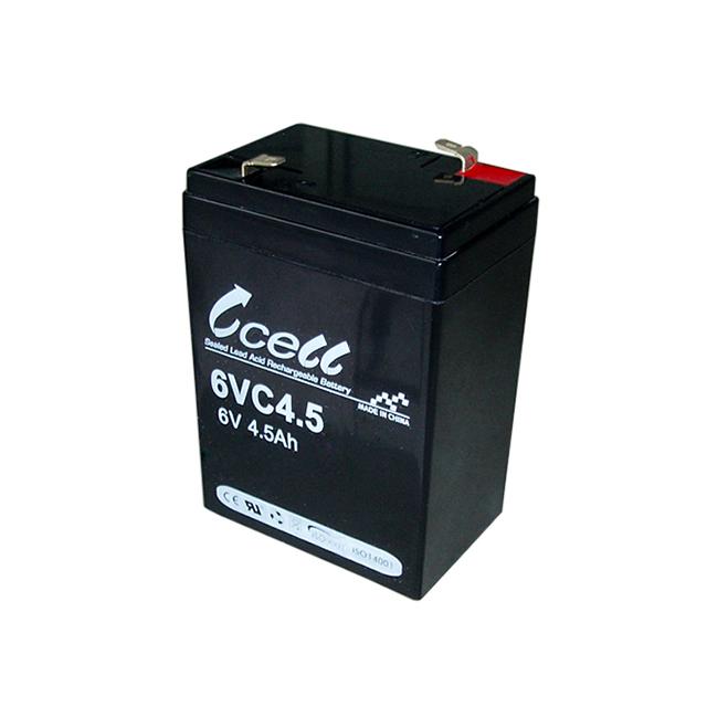 6V 4.5Ah Maintenance Free Rechargeable Storage Battery