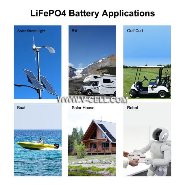 12.8V 200Ah Maintenance Free Lifepo4 Lithium-ion Batteries