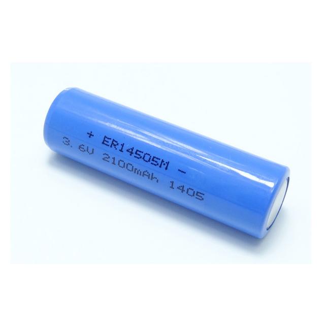 AA Size Lithium Lisocl2 Battery 2000 mAh ER14505M 3.6V Used in Wireless Remote Sensor