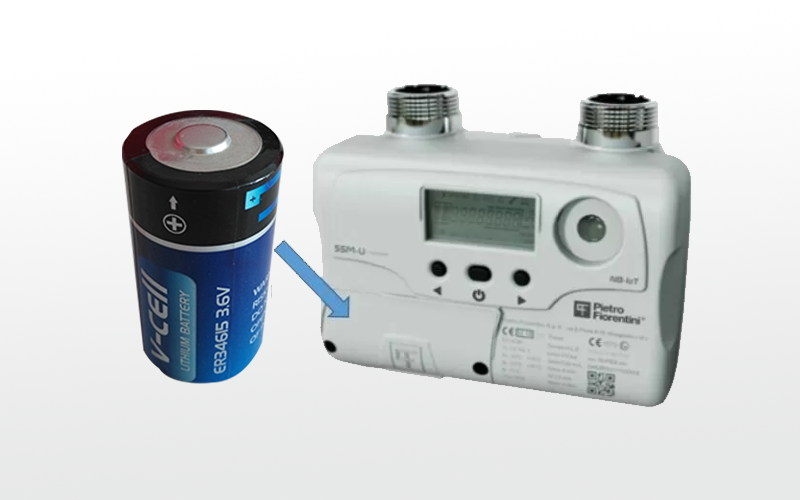 ER34615 Li-Socl2 Battery Pack For Smart Gas Meters