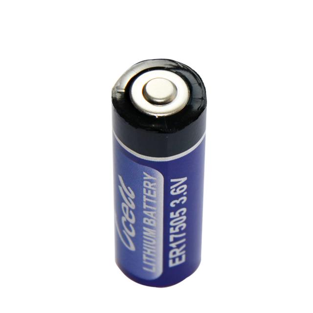 3.6V LISOCL2 battery ER17505 3600mAh with Axial Non-Rechargeable Lithium battery