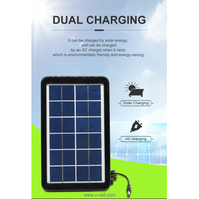 Renewable Energy System Emergency Solar Power Lighting Kit
