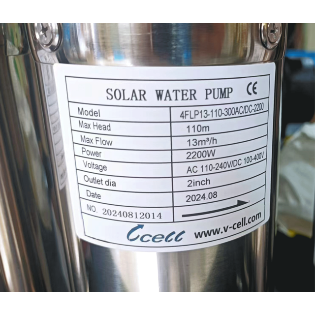 4FLP13-110-300AC/DC-2200 Solar Submersible Pump